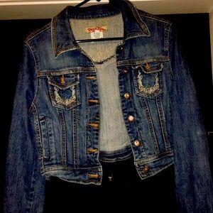 Blue jean jackets